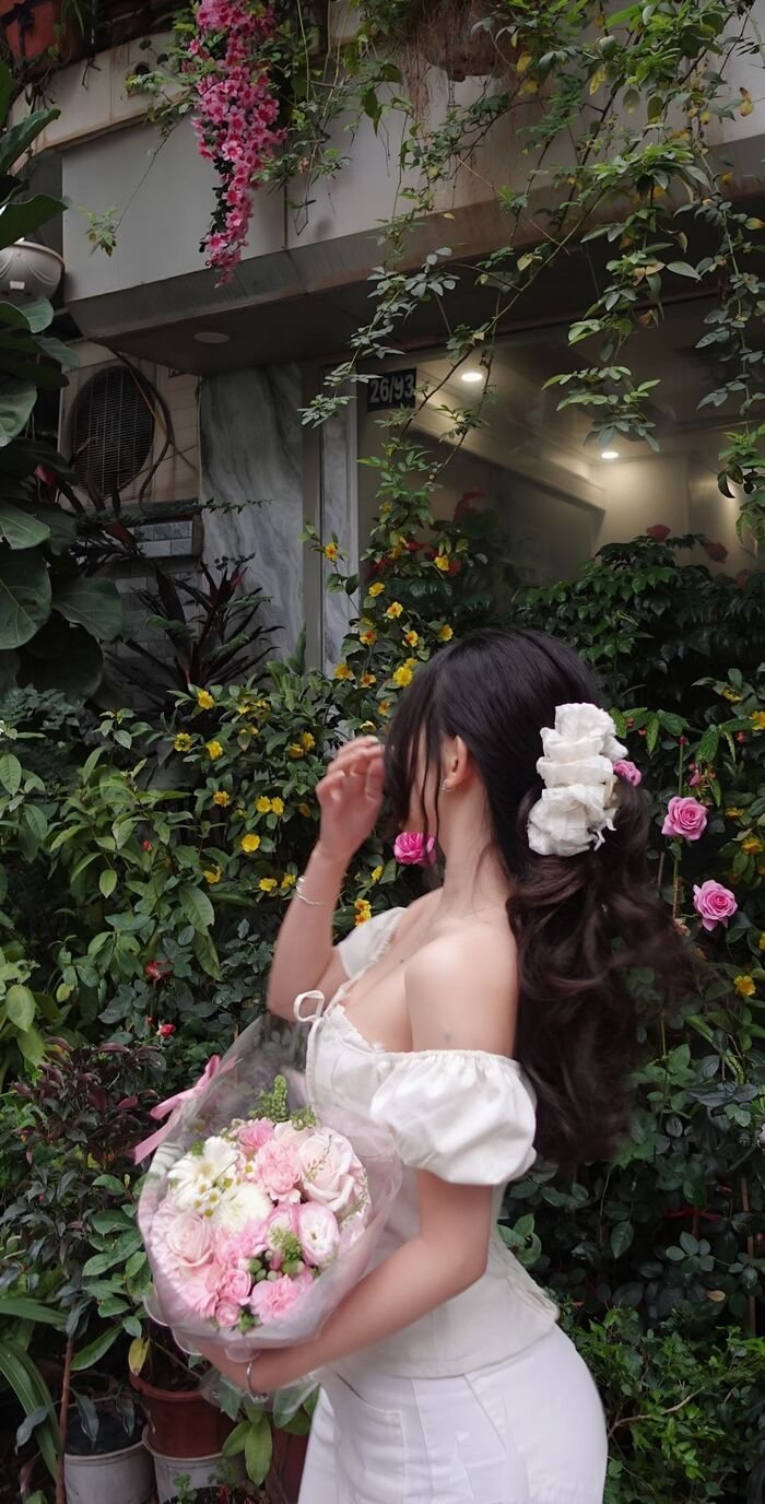 gái xinh che mặt ngon