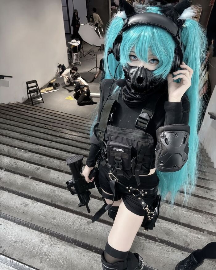 gái xinh cosplay full hd