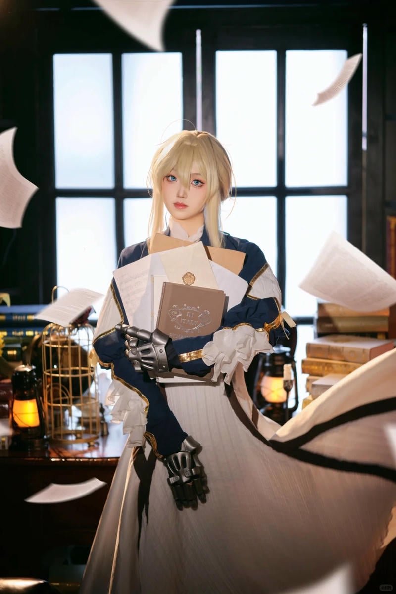 gái xinh cosplay học sinh