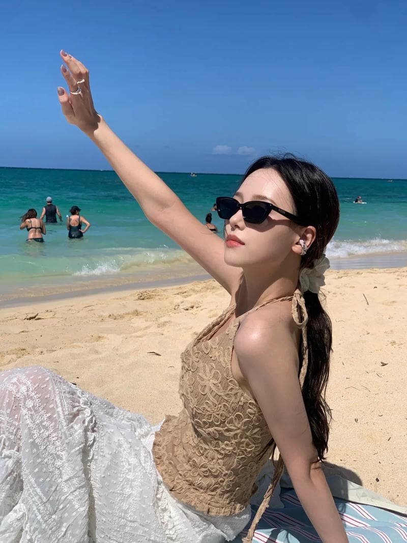 gái xinh hàn quốc thần thái