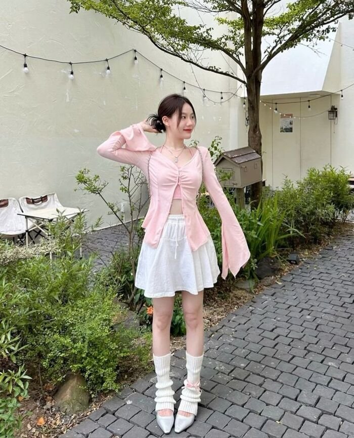 gái xinh mặc pinky đẹp nhất full hd