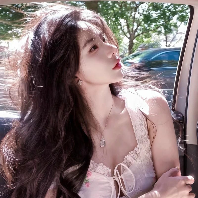 gái xinh tóc dài de thương