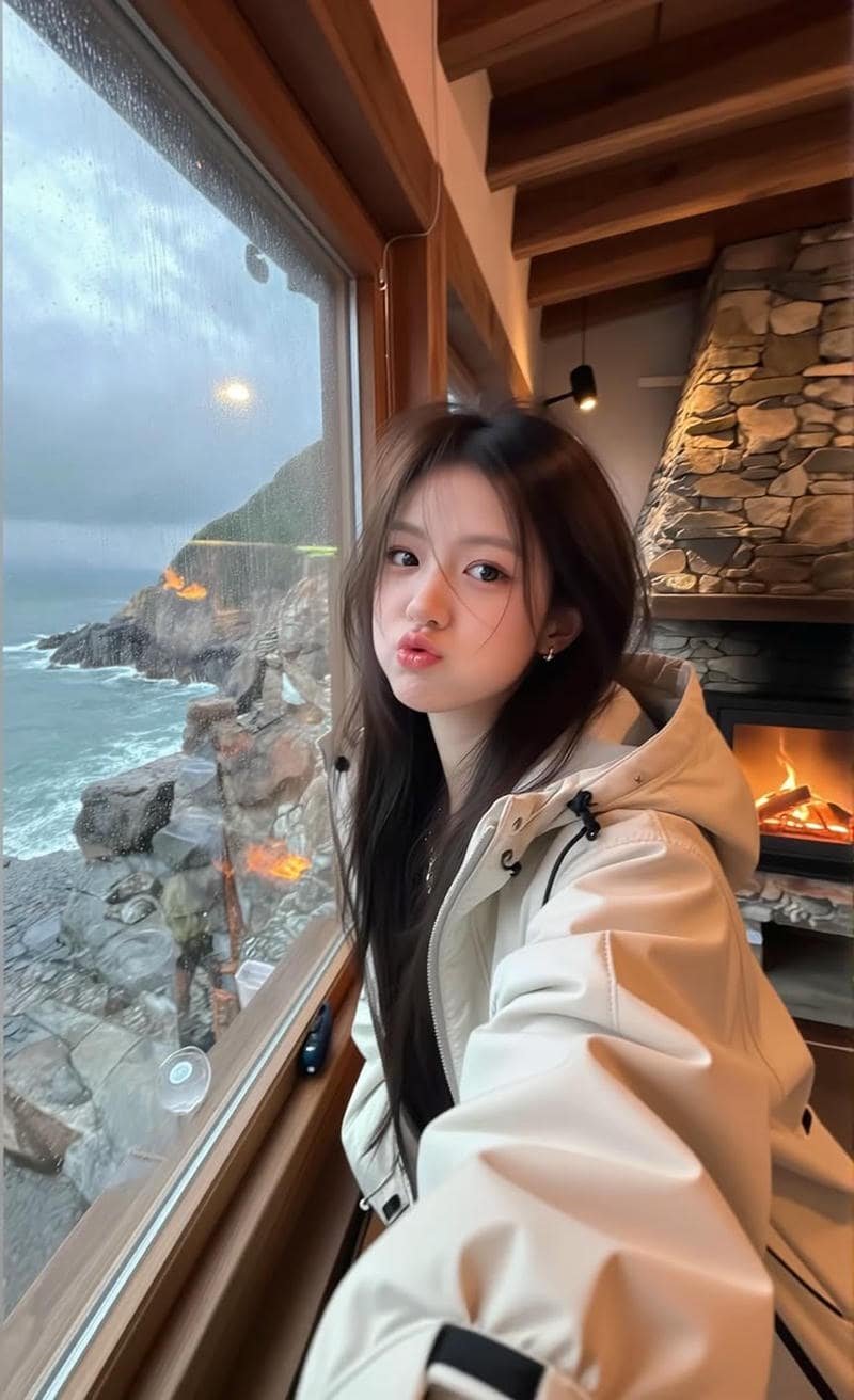 gái xinh trung quốc selfie