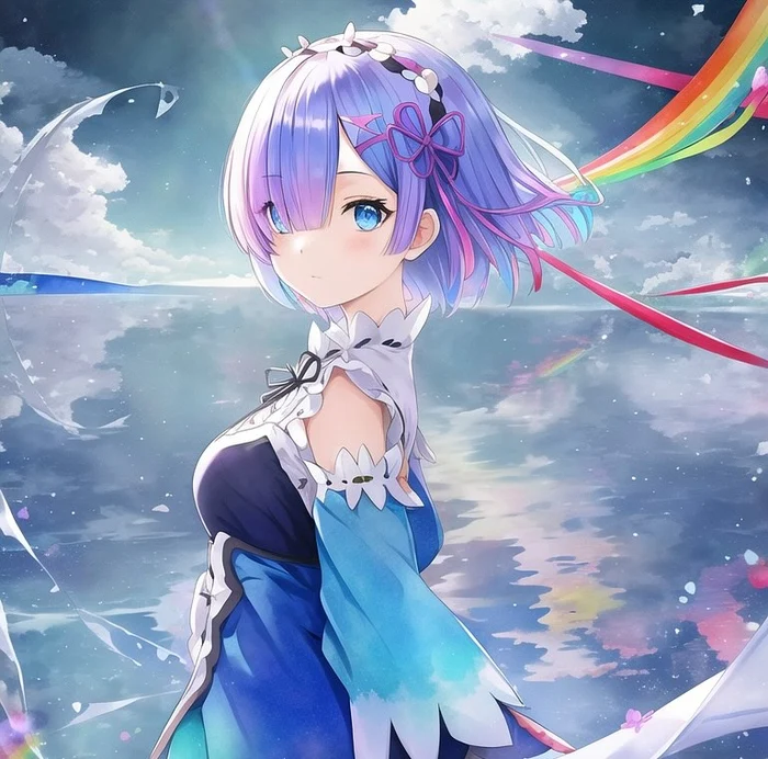 hình ảnh anime rem