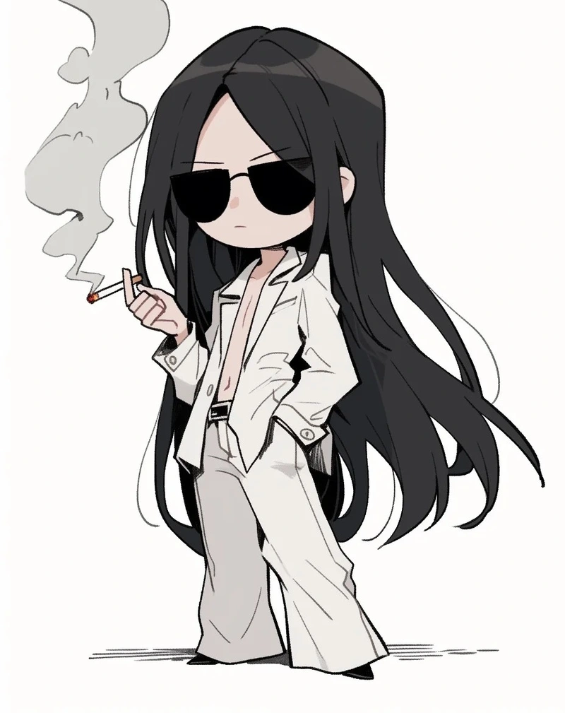 hình ảnh chibi nữ ngầu manga