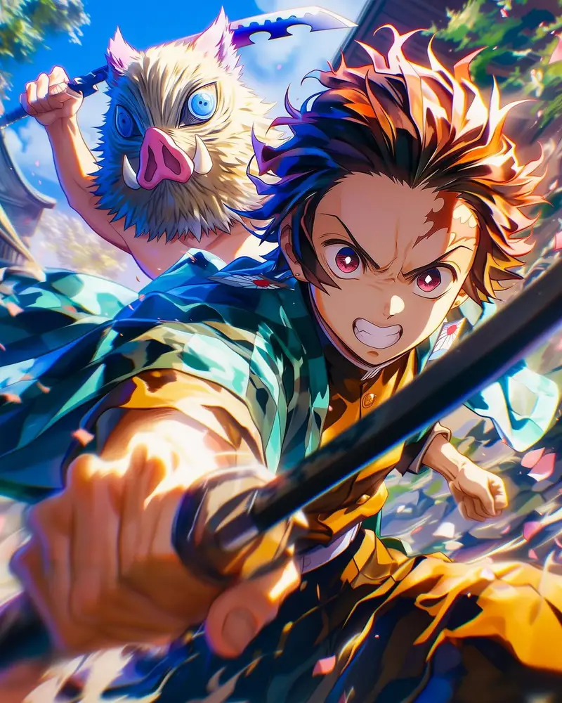 hình ảnh kimetsu yaiba ngầu