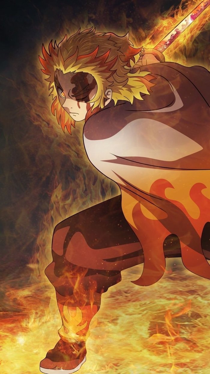 hình ảnh rengoku cute