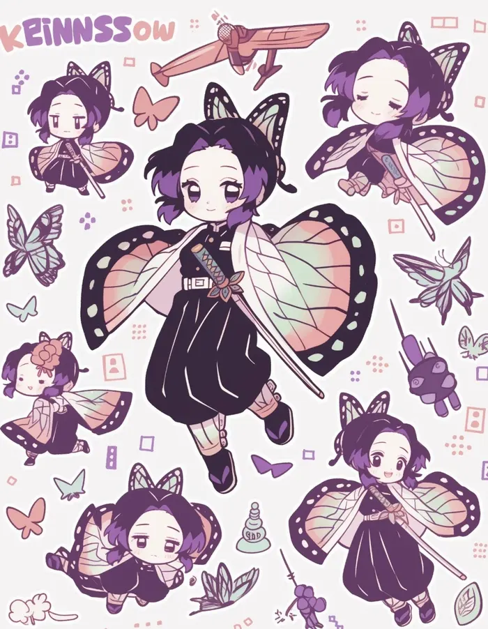 hình ảnh shinobu chibi
