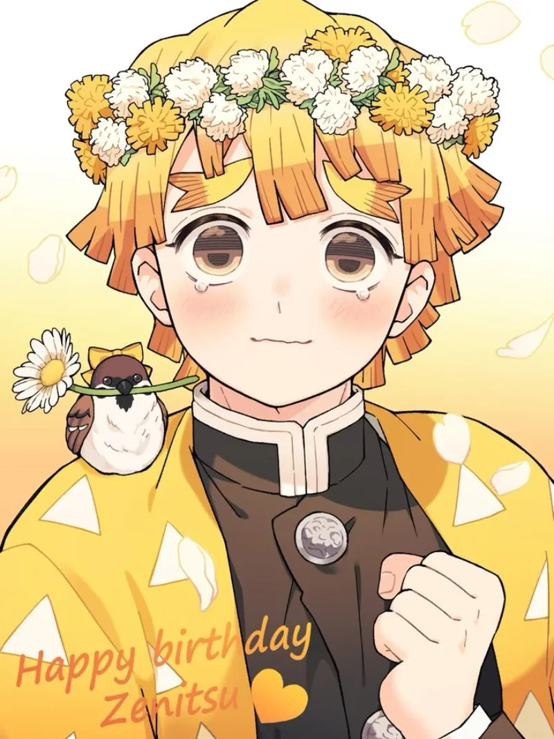 hình ảnh zenitsu cute