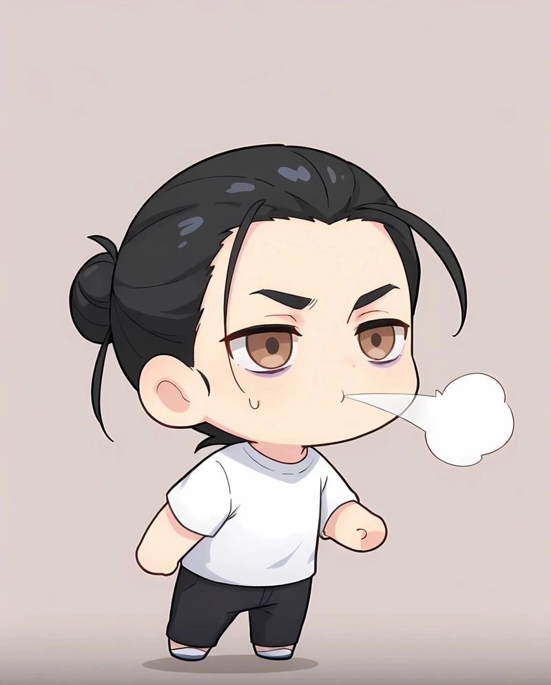 hình anime chibi cute nam