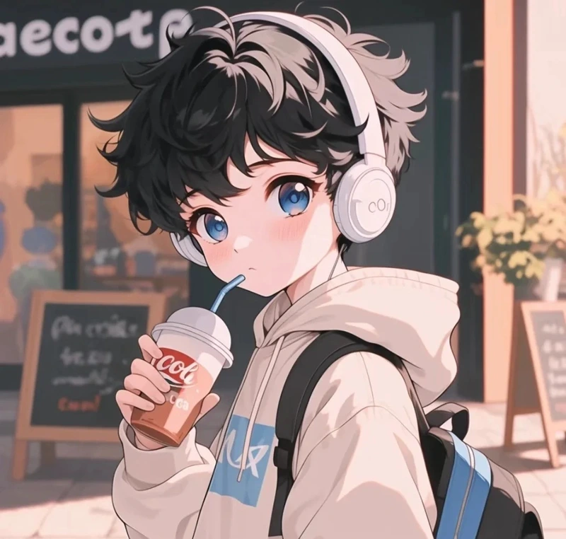 hình anime chibi nam