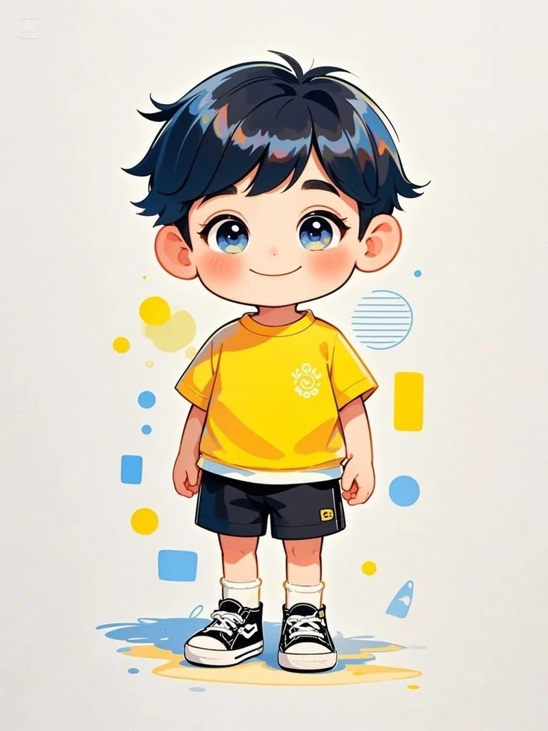 hình anime chibi nam