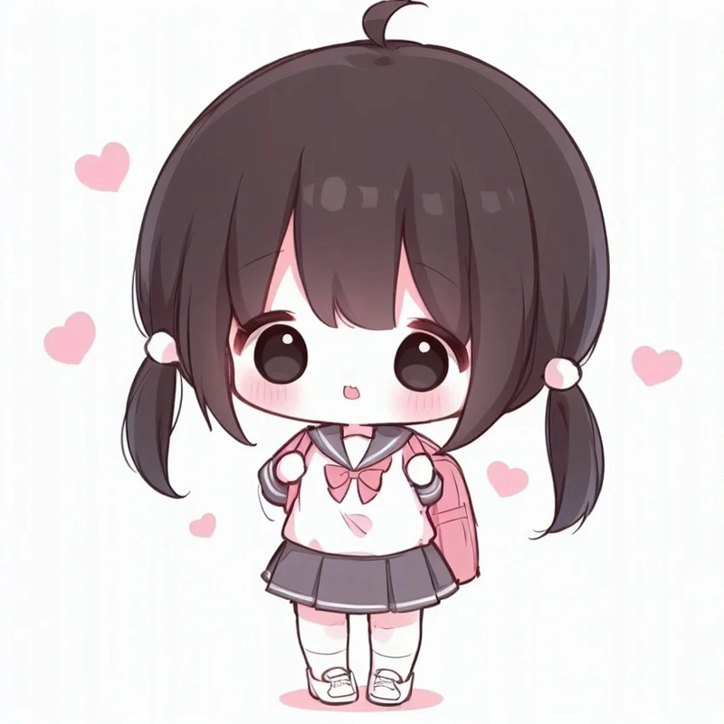 hình anime chibi pinterest cute dễ thương
