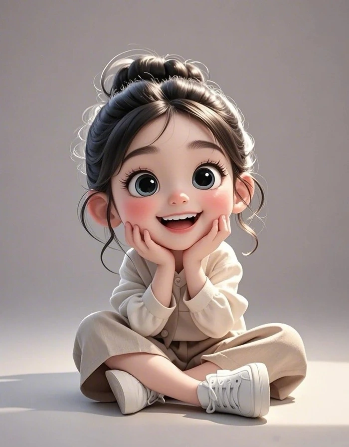 hình bé gái chibi