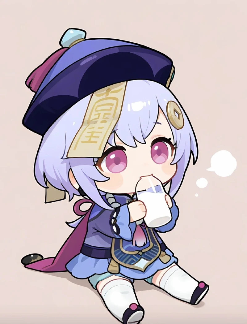 hinh chi bi cute