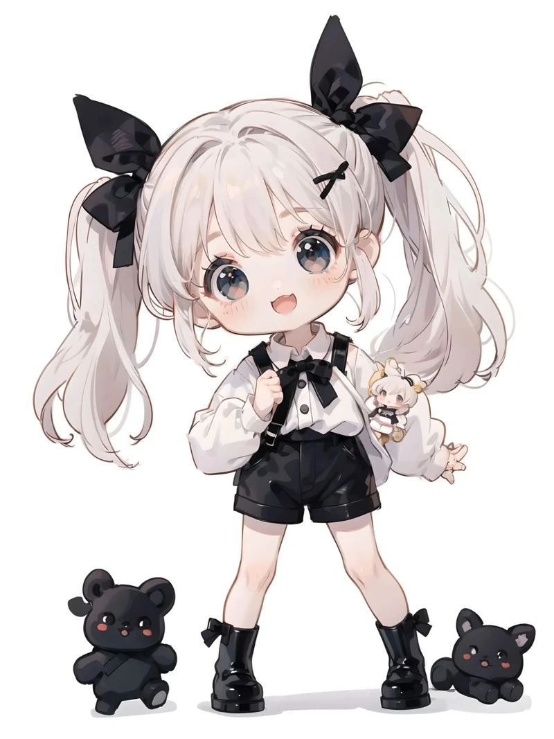 hinh chi bi cute