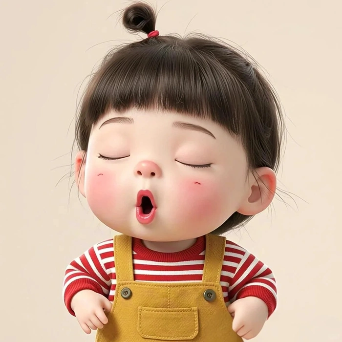 hình chibi bé gái đáng yêu