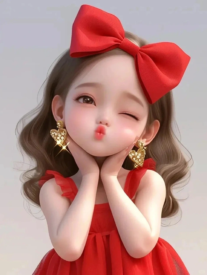 hình chibi bé gái dễ thương hd