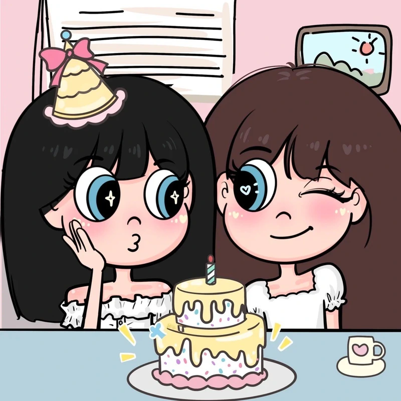 hình chibi hài hước