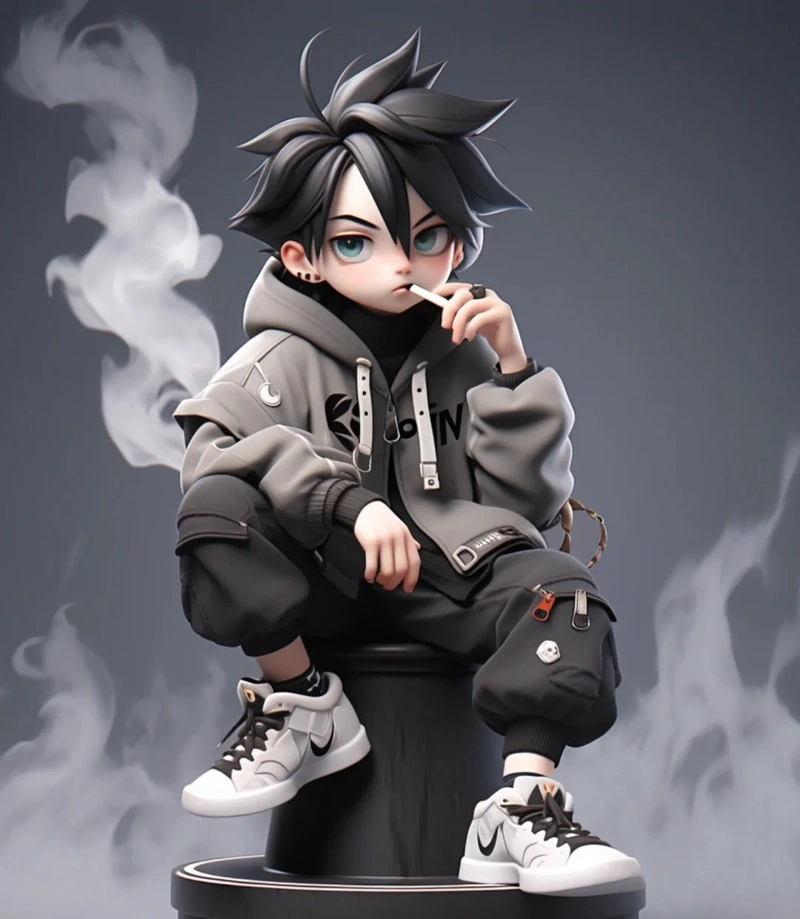 hình chibi nam dễ thương