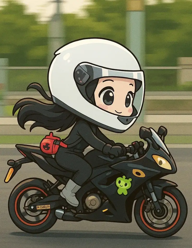 hình chibi ngầu nữ