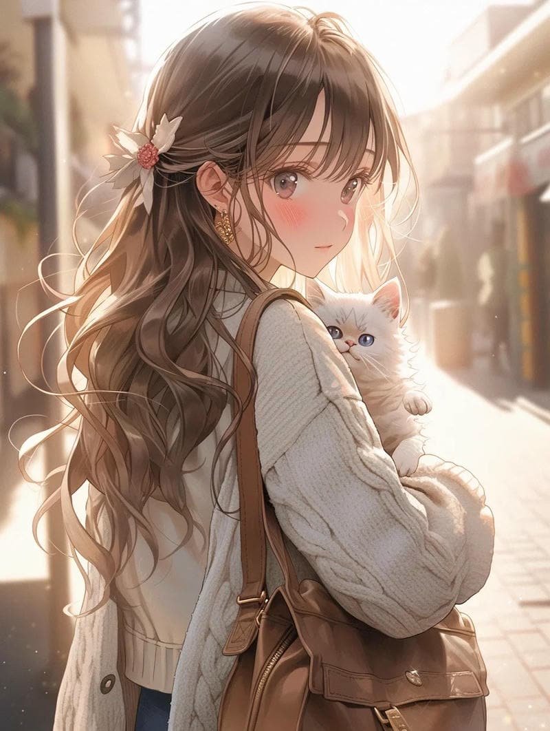 hình gái anime xinh