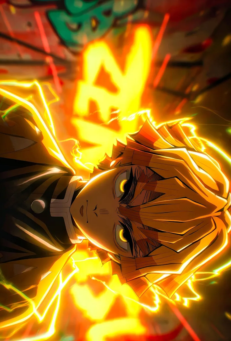 hình kimetsu yaiba zenitsu
