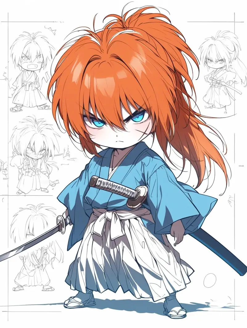 hình nền chibi ngầu
