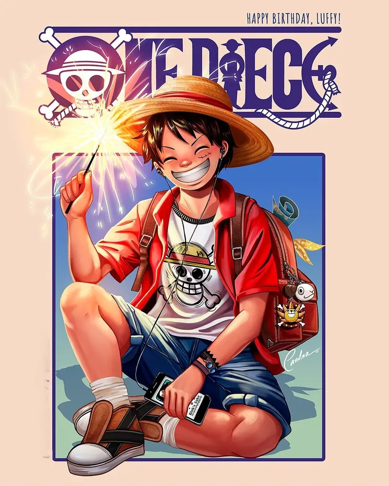 hình nền luffy gear 5