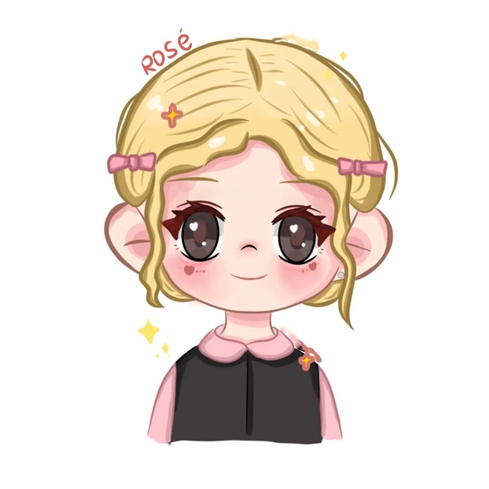 hình rose chibi dễ thương hd