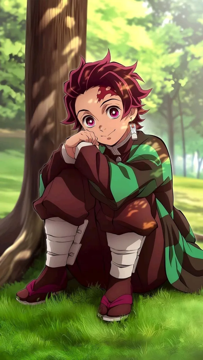 hình tanjiro cute
