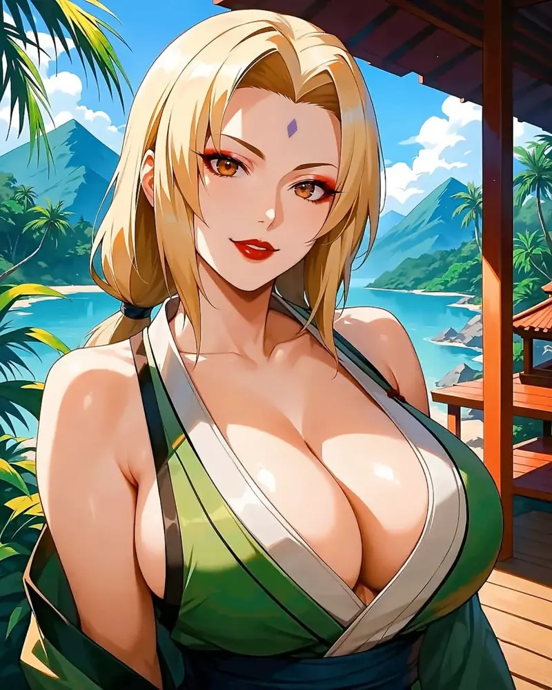 mô hình tsunade sexy