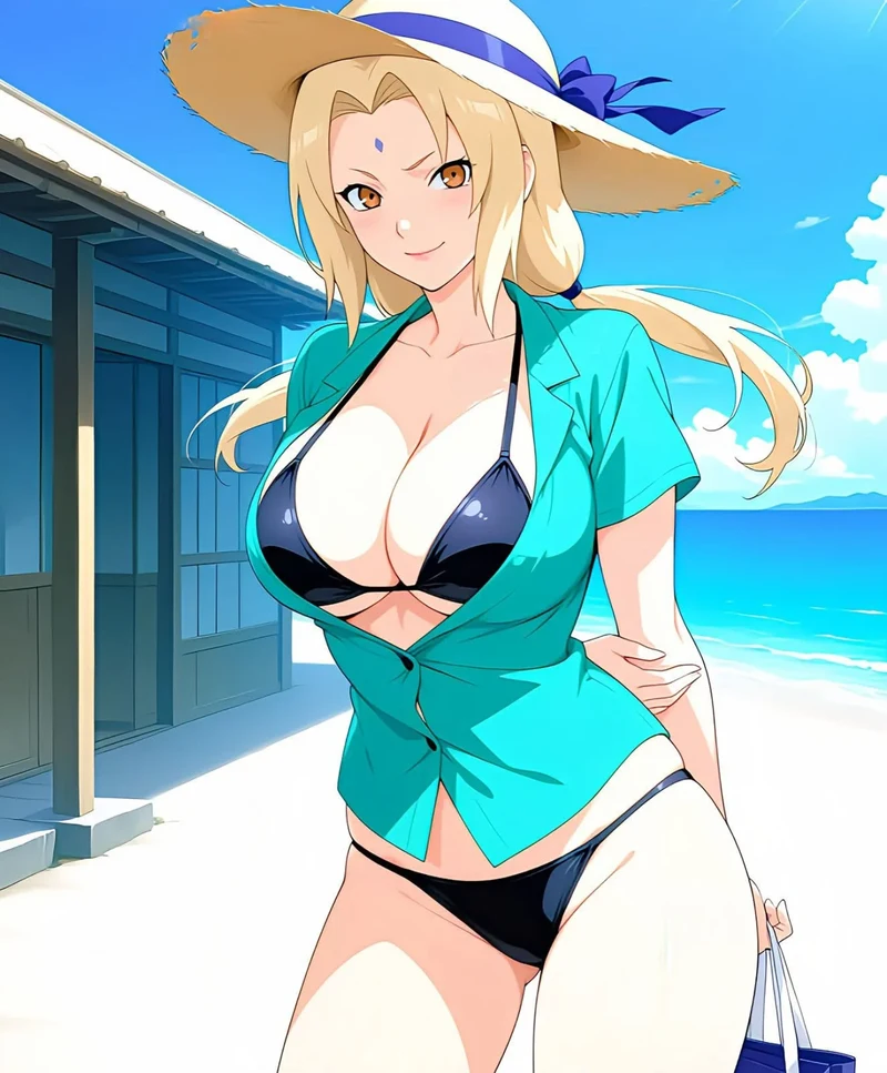 mô hình tsunade trong naruto