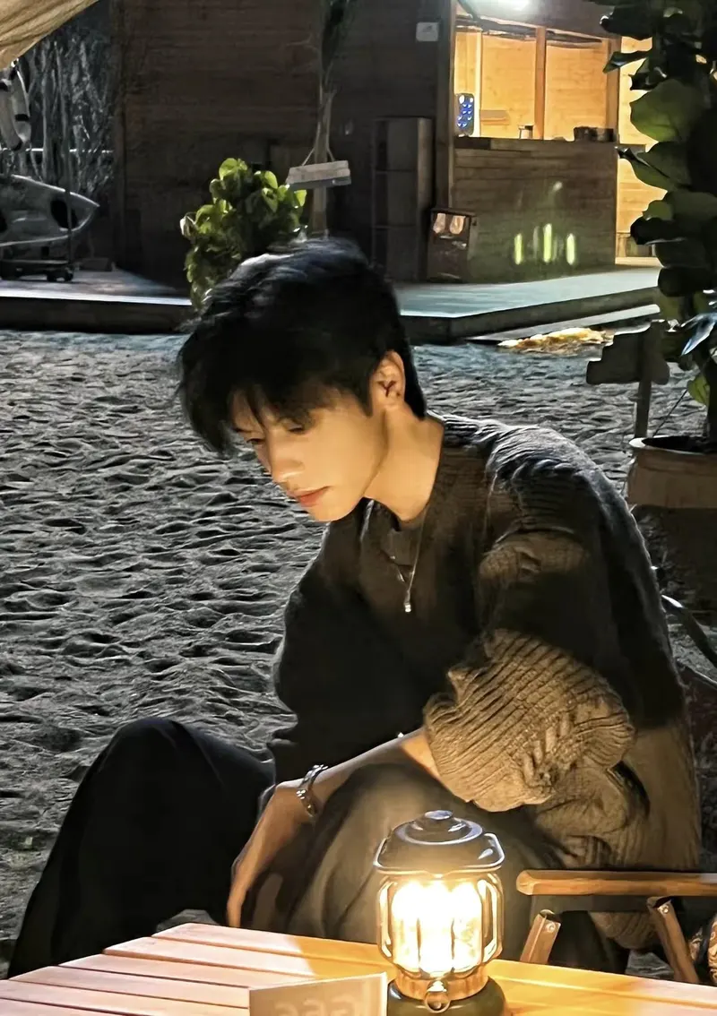 trai đẹp chụp chân dung