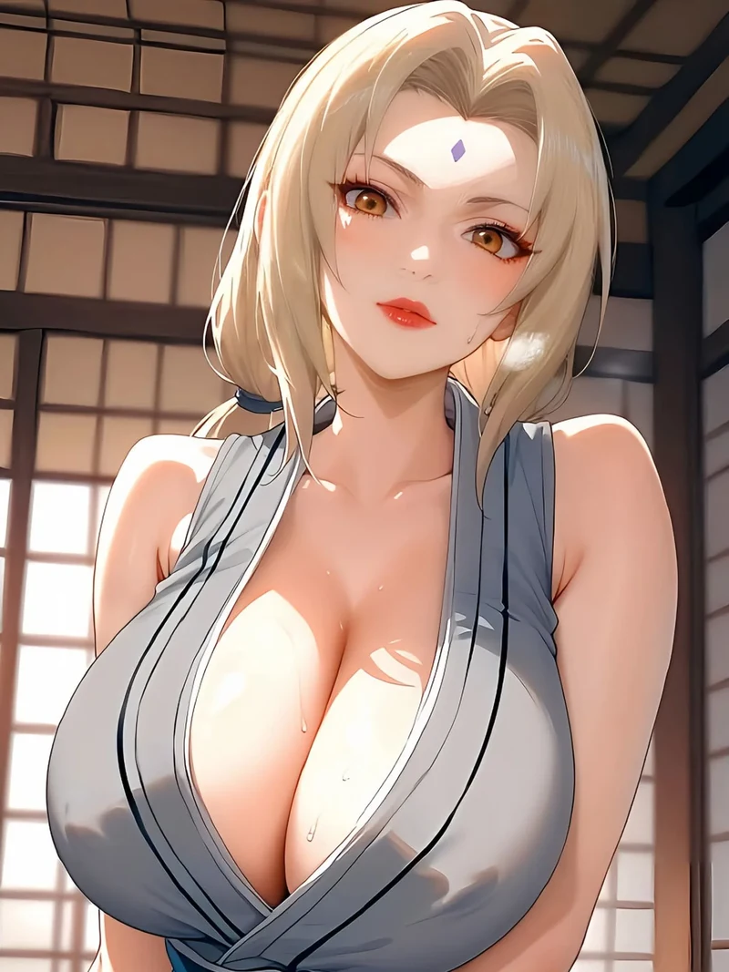 tsunade mô hình