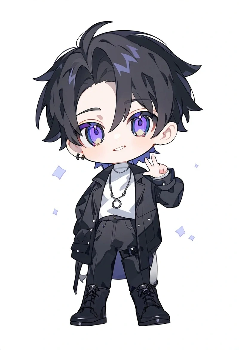 vẽ anime đơn giản cute