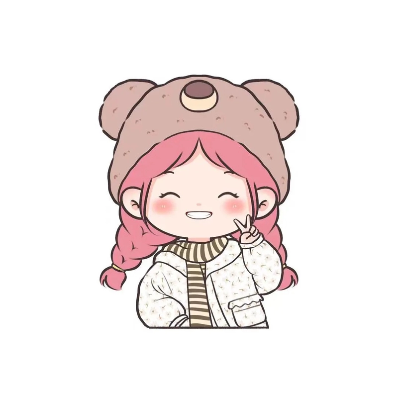 vẽ cô gái chibi cute