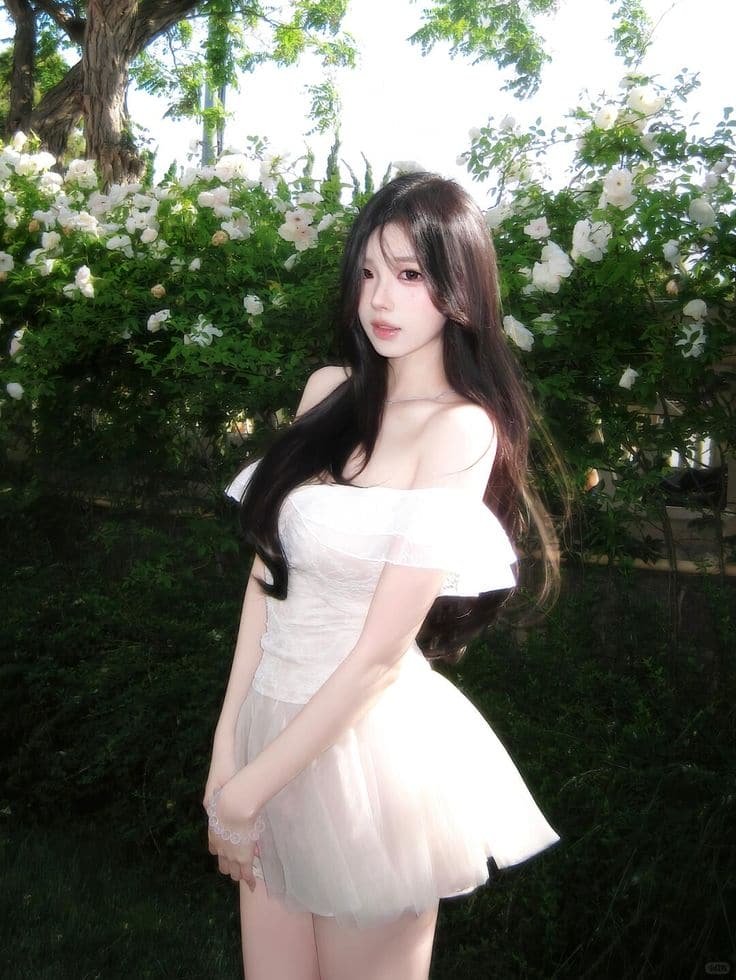 Ảnh gái xinh da trắng tinh