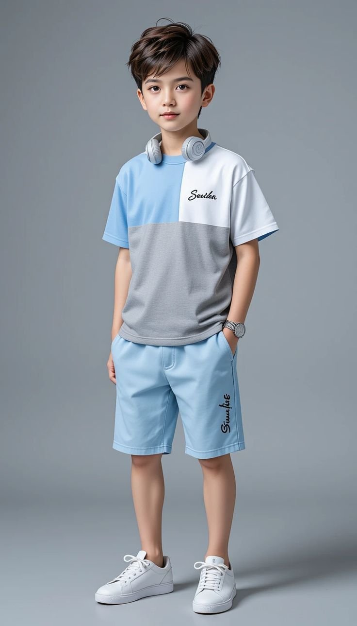 Bé trai đẹp nổi bật