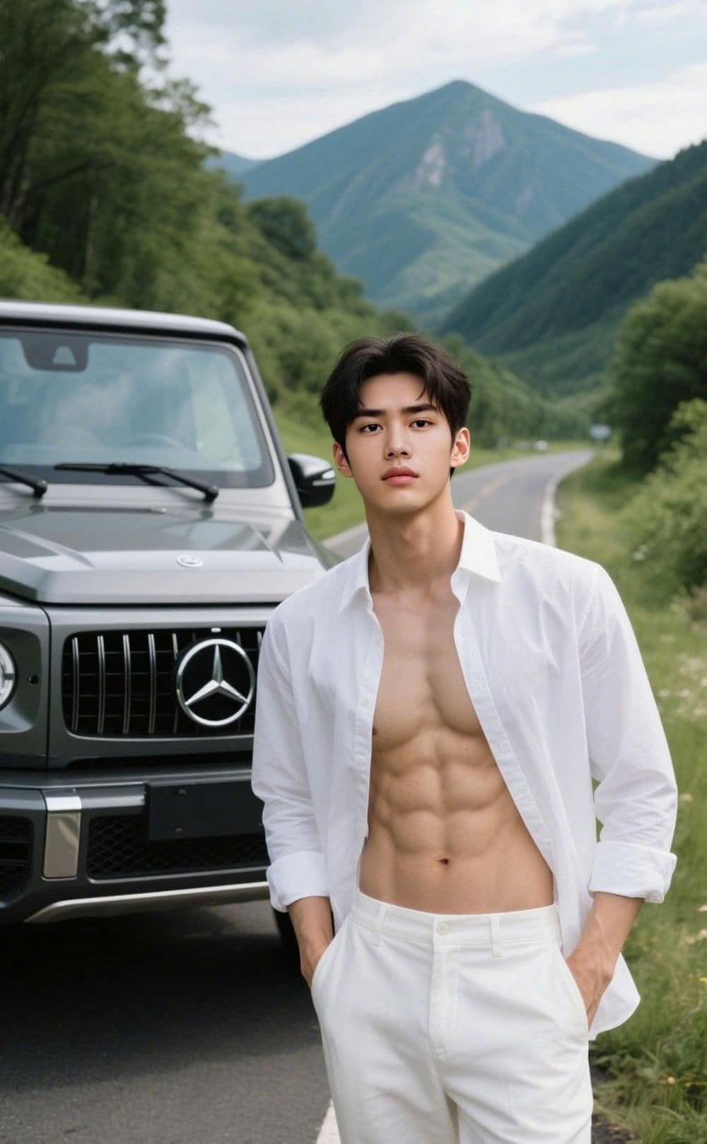 Gương mặt trai hàn múi