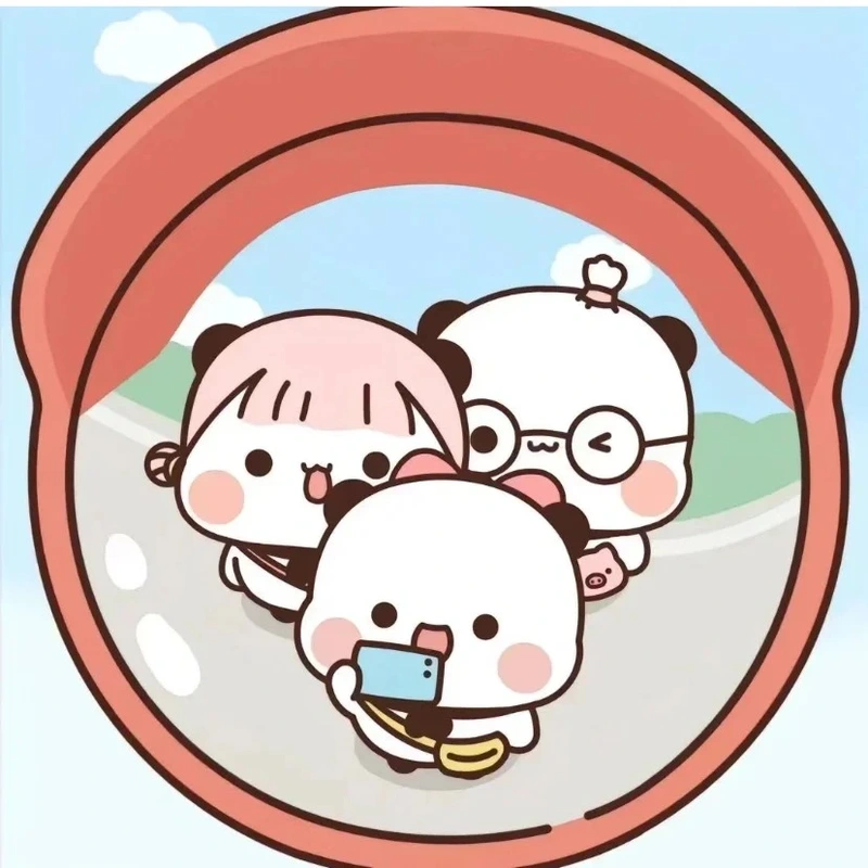 ảnh 3 chị em chibi đáng yêu