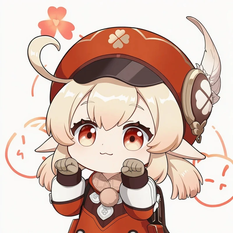 ảnh chibi Genshin Impact cute cho avatar