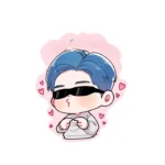 ảnh chibi Pháp Kiều cute mini illustration