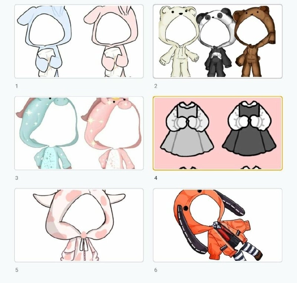 ảnh chibi cho bé ghép đầu nhân vật game