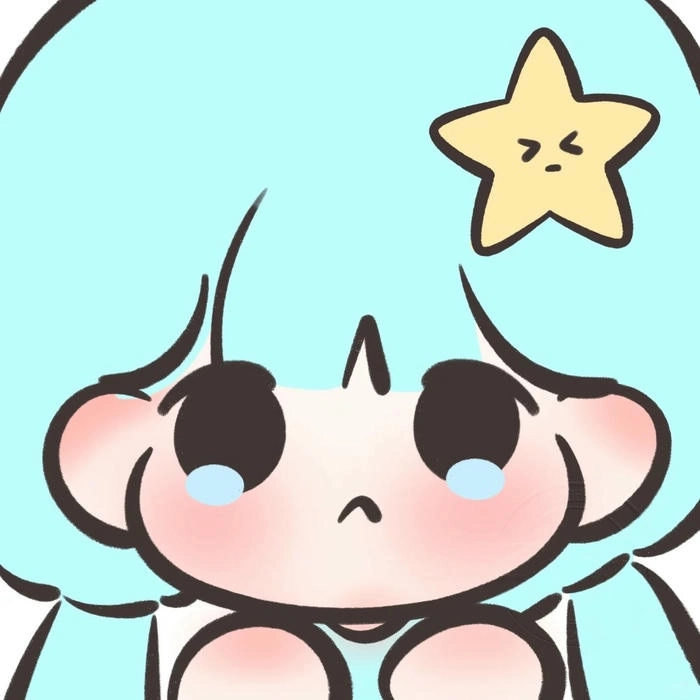 ảnh chibi đại diện cho bé gái xinh xắn