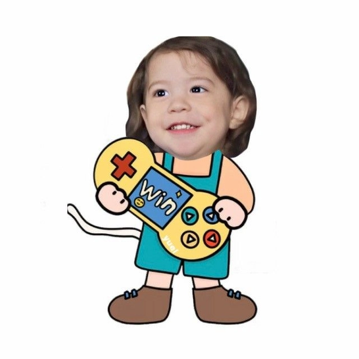 ảnh chibi ghép mặt pose dễ thương