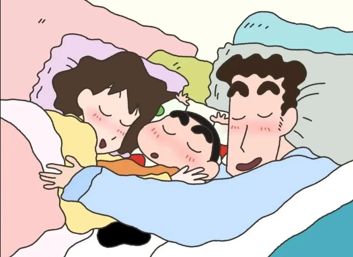 ảnh chibi gia đình nhỏ phong cách anime