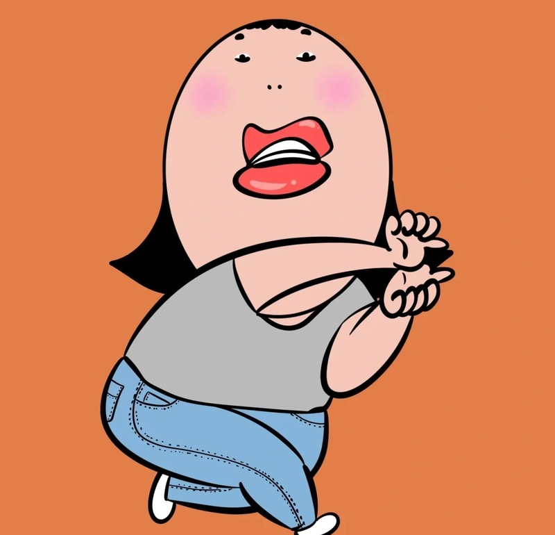 ảnh chibi hài hước cute cho mạng xã hội