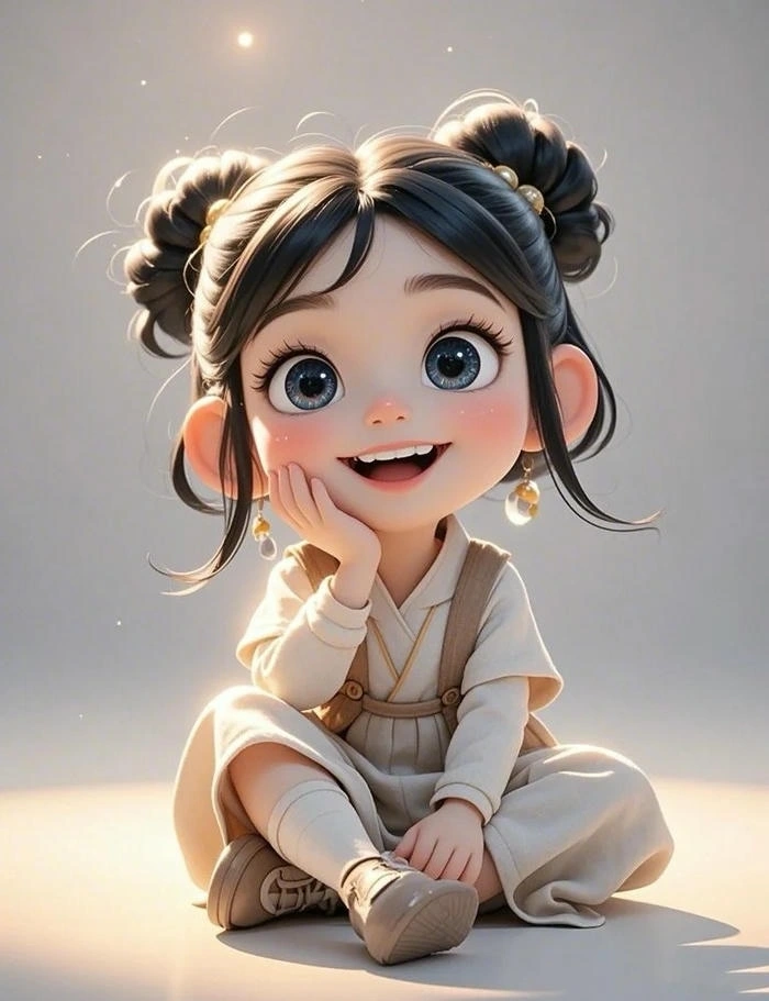 ảnh cô gái chibi