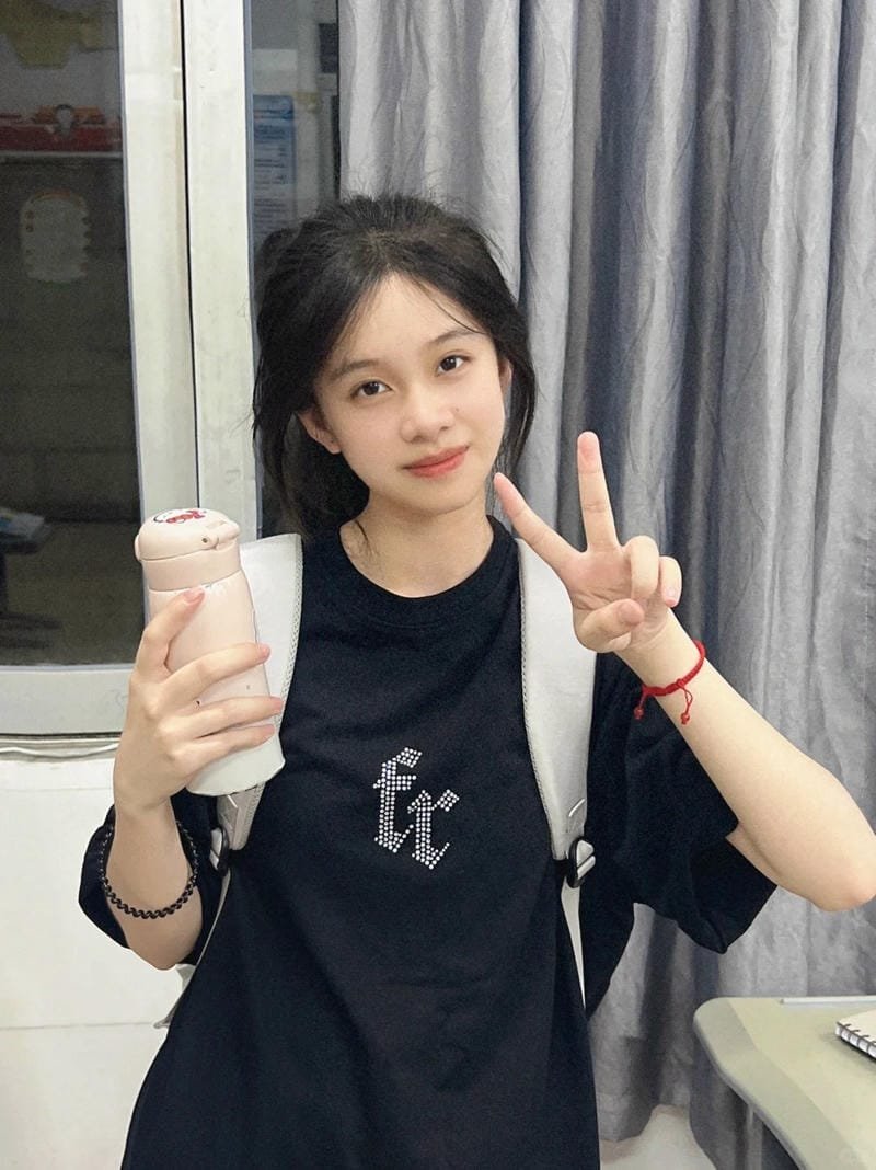 ảnh gái xinh lớp 9 xinh xắn